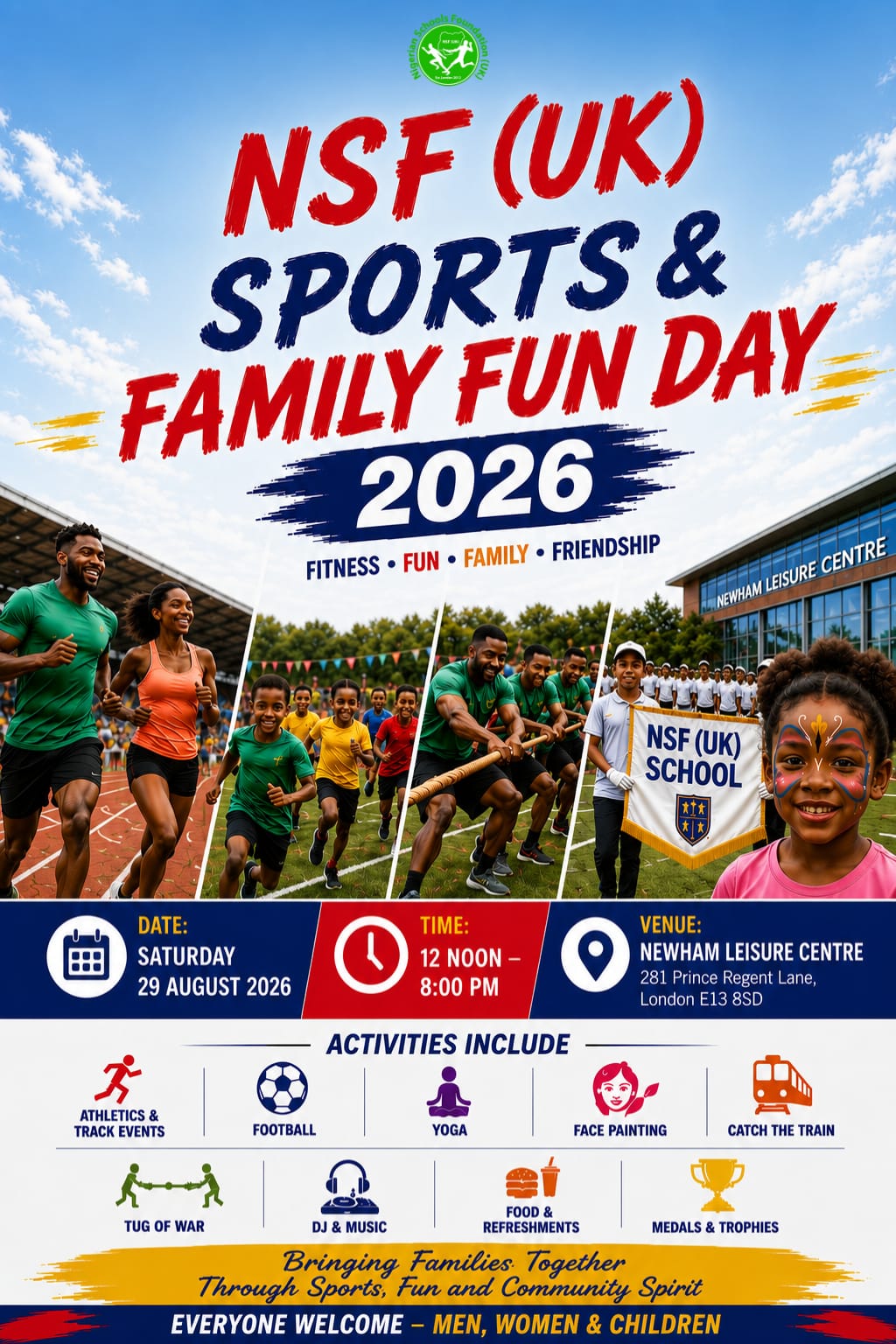 NSF (UK) Sports & Family Fun Day