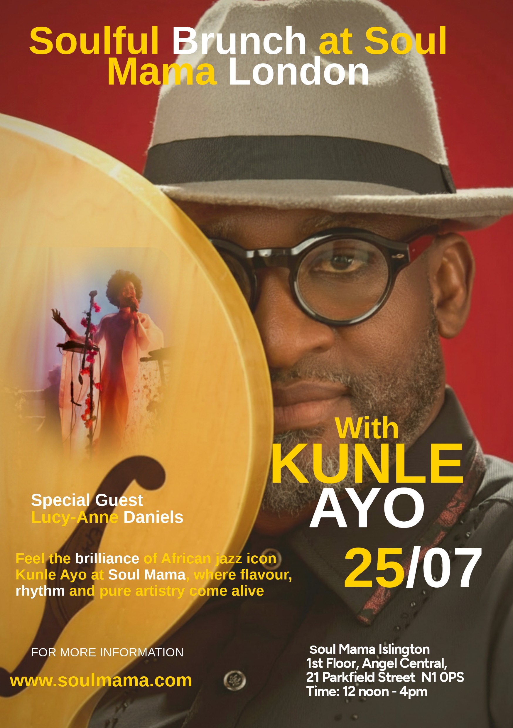 Soulful Sounds & Sisterhood: Brunch with Kunle Ayo