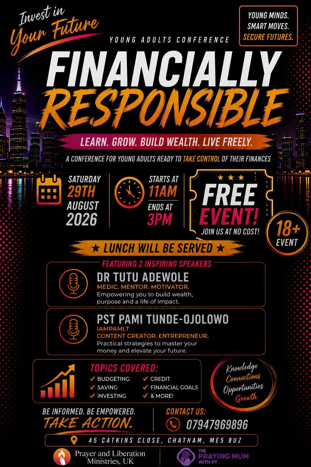 Invest in your future - Financially Responsible for young adults