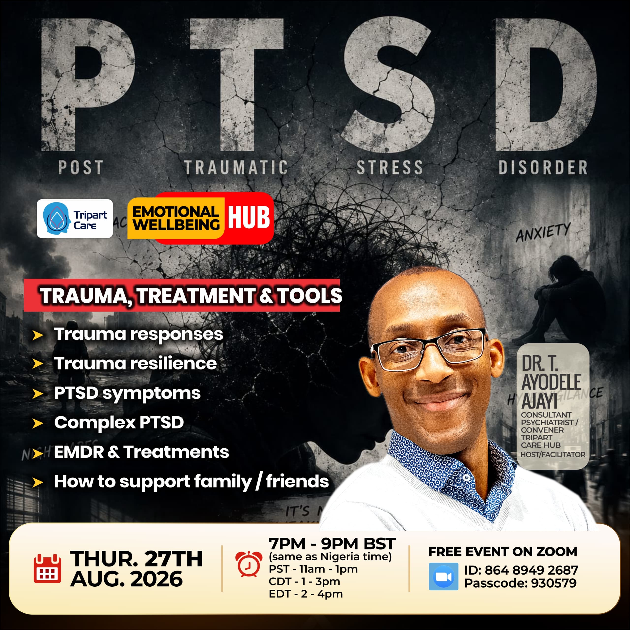 🧠 PTSD – POST TRAUMATIC STRESS DISORDER
