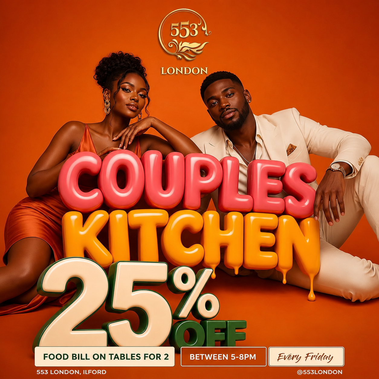 🍽️👩🏾‍❤️‍👨🏾 COUPLES KITCHEN – 25% OFF
