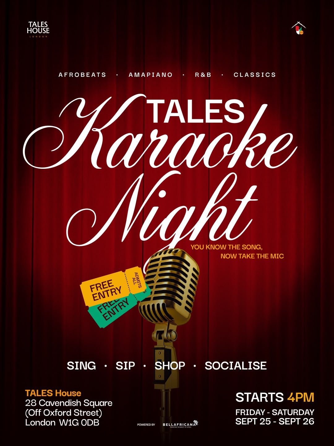 🎤 TALES Karaoke Night 🎶