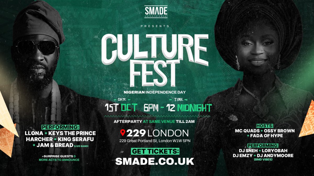 CULT4RE FEST - Nigeria Independence Owambe Special