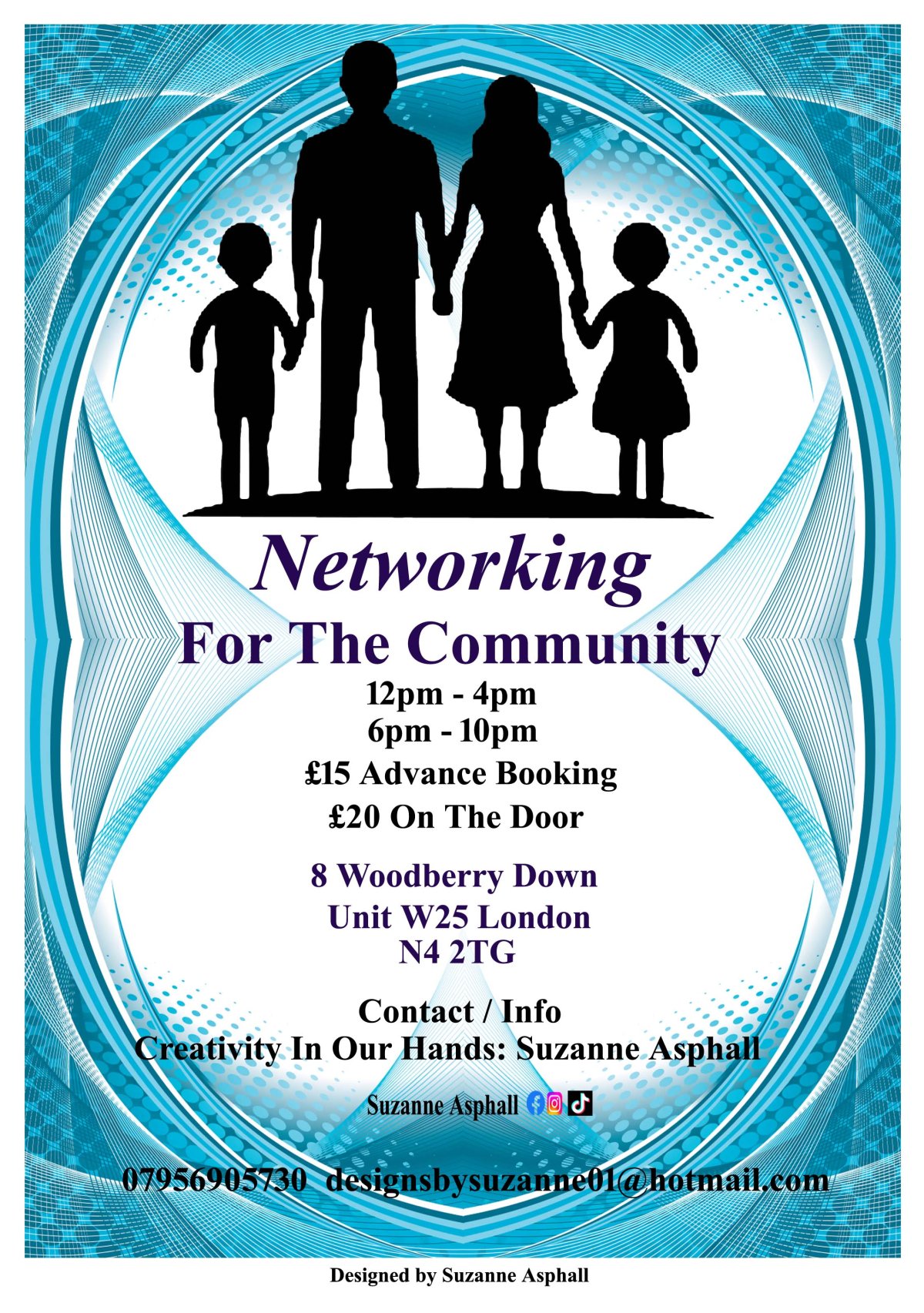 Networking For The Community.  12pm - 4pm