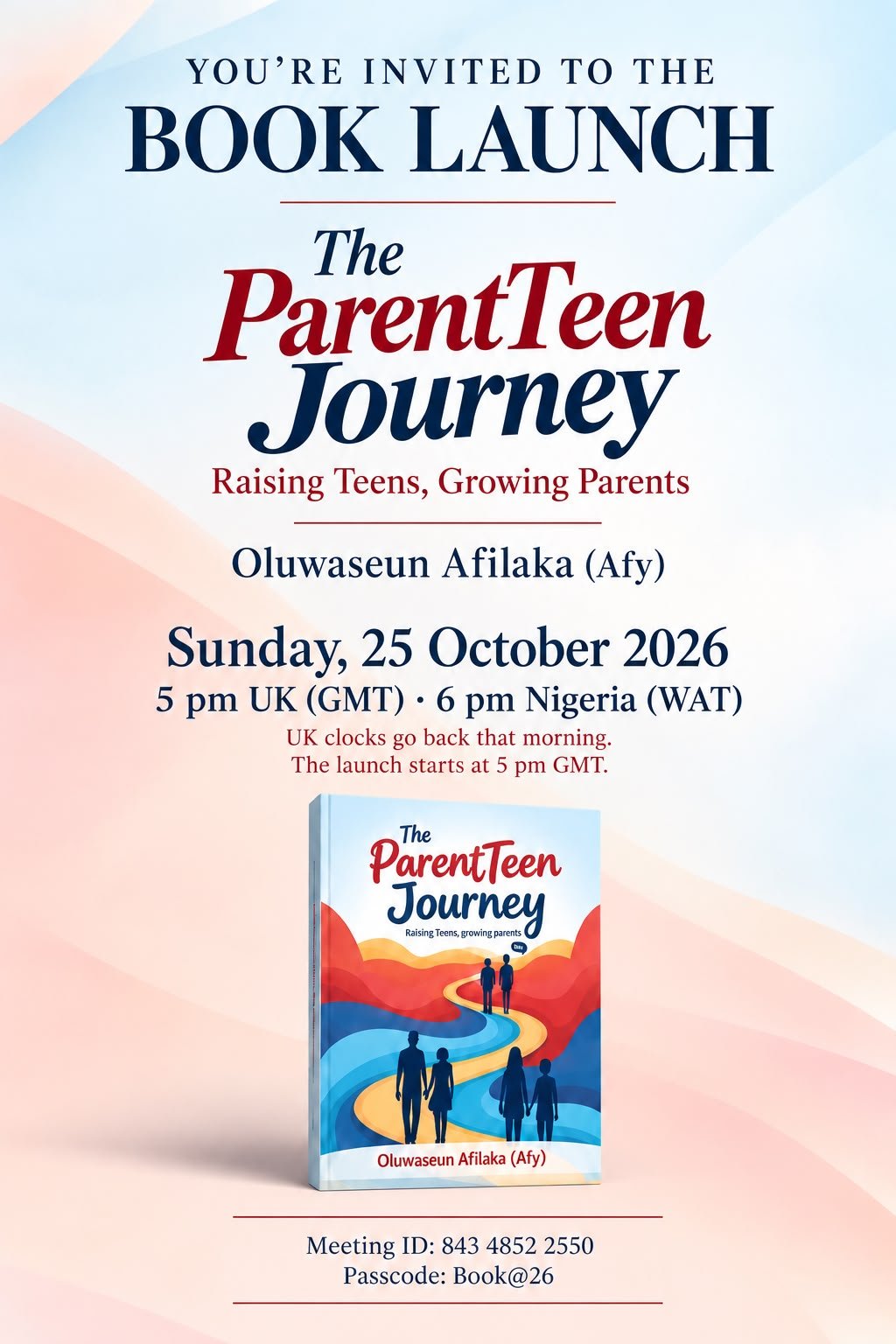 Book launch - The ParentTeen Journey