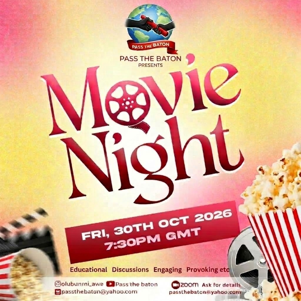 🎬🍿 Pass The Baton Movie Night ! 🍿🥤